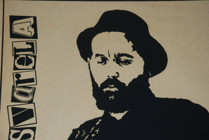 Original 1989 Cuban Concert Silkscreen Poster for Carlos Varela.Rock Music art