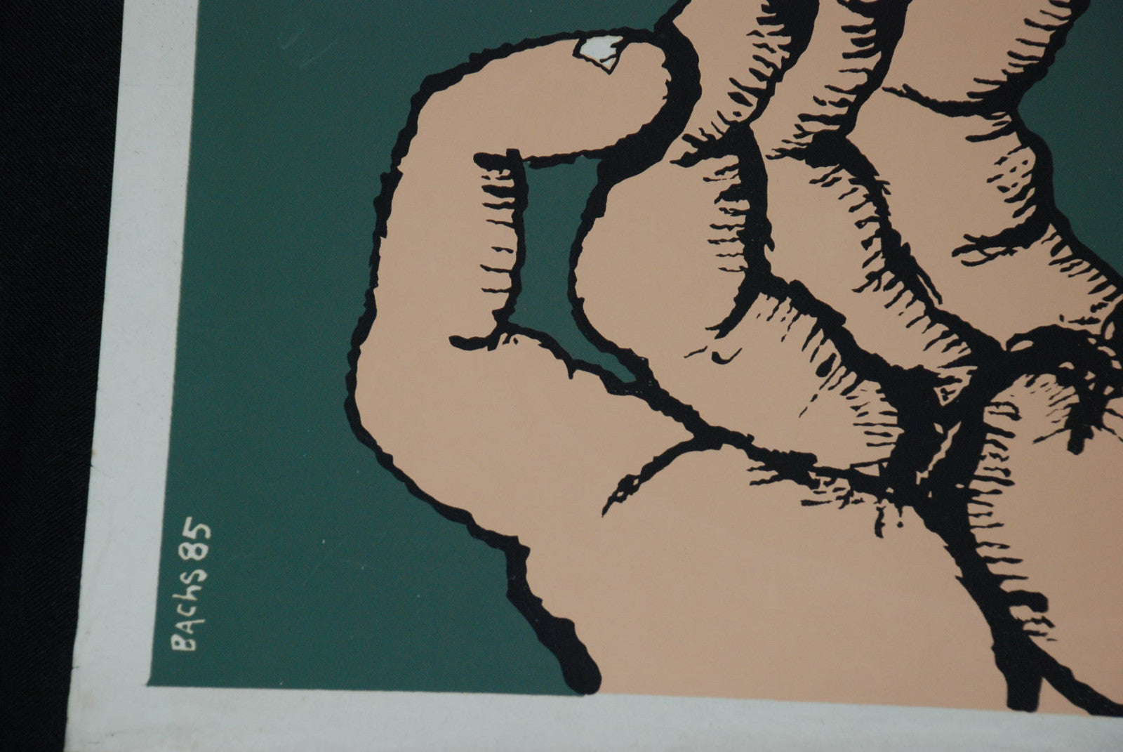 1985 Cuban Origina Movie Poster.Plakat.Affiche.affisch"Hungary Cinema Festival