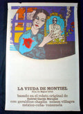 1980 Cuban Original Movie Poster.Plakat.Affiche.affisch.film"MONTIEL Widow"Art