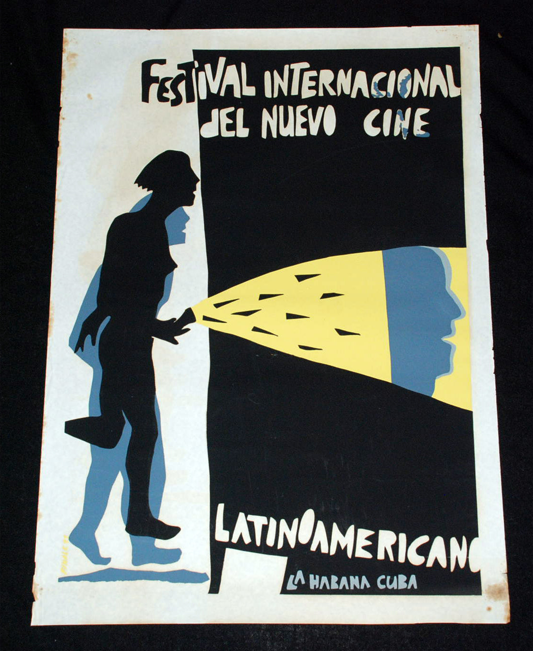 1979 Original Cuban Movie Poster.Plakat.Affiche.affisch"1st Cinema Festival"rare