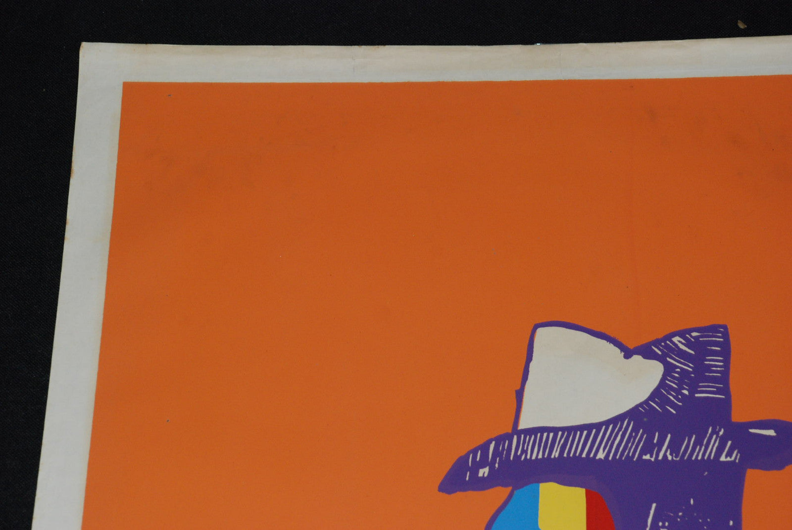 1974 Original Cuban Movie Poster.Romania.Manole Marcus"LONELY Detective"Art
