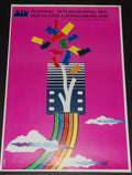 1992 Cuban movie Poster.Plakat.Affiche"Cinema Festival art"Super Rare! offset.