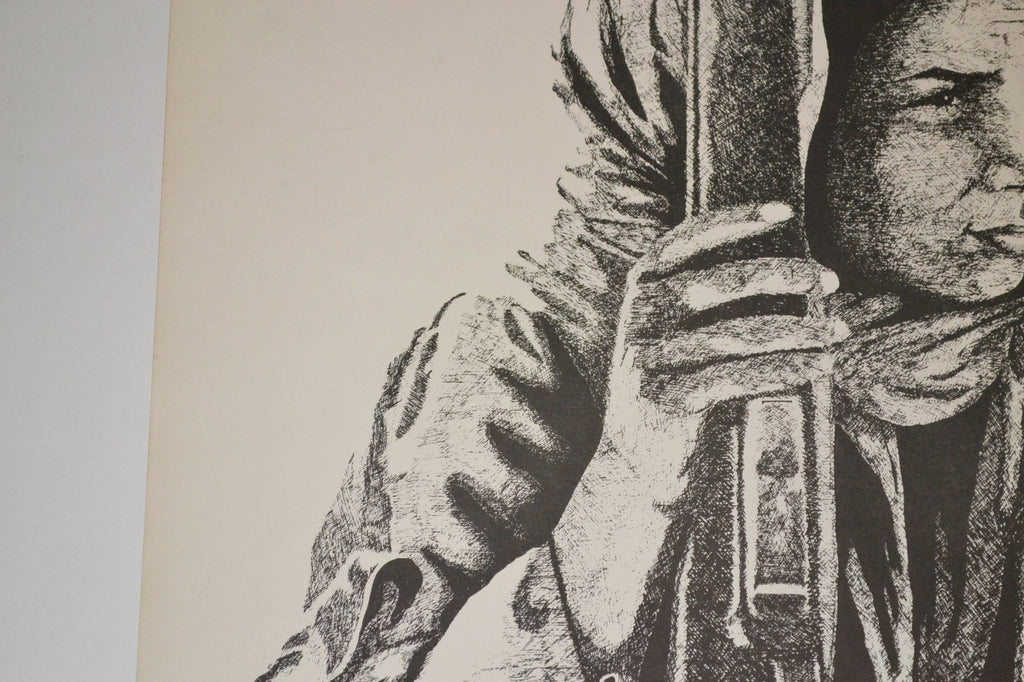 1975 Cuban Original Political Poster.Authentic OSPAAAL.SAHARA.Muslim Arab.Africa