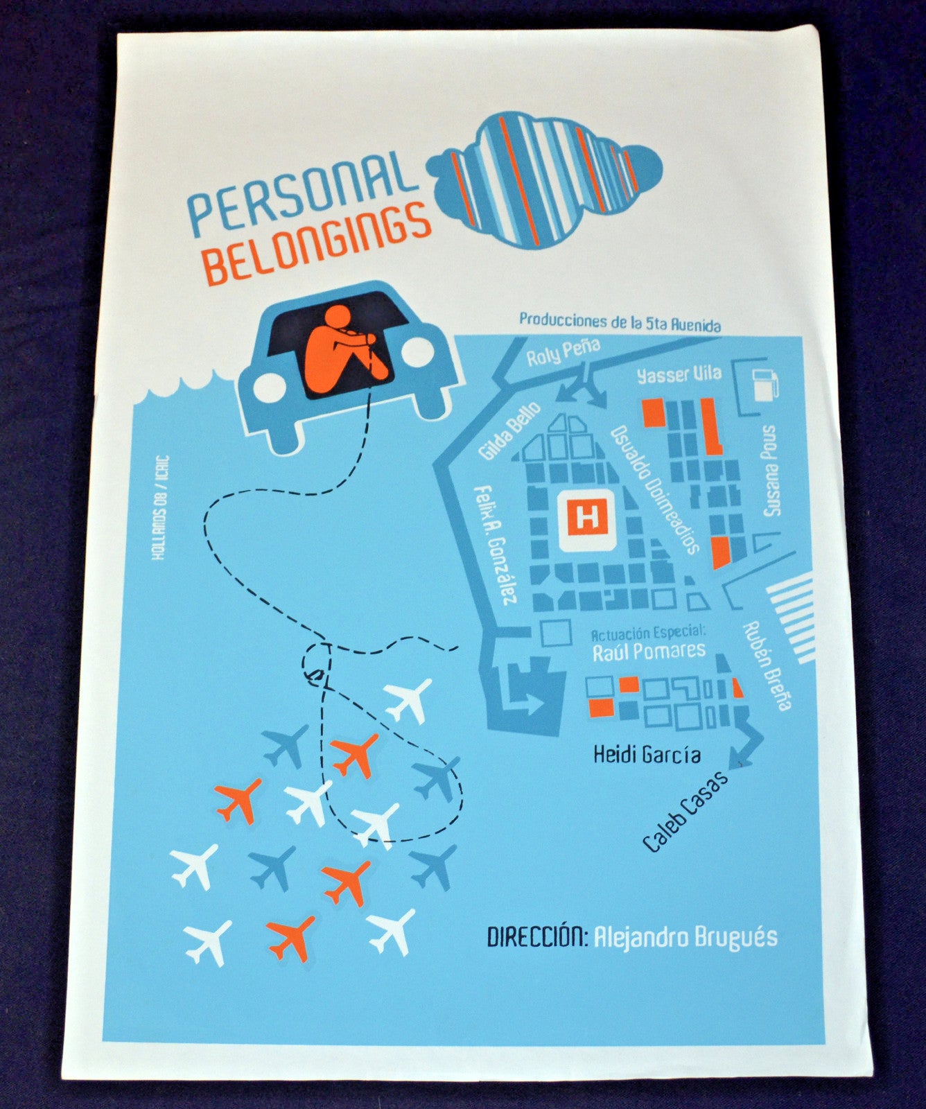 Original Cuban Movie Poster"Personal Belongings.Limited edition.Afiche.Cartel