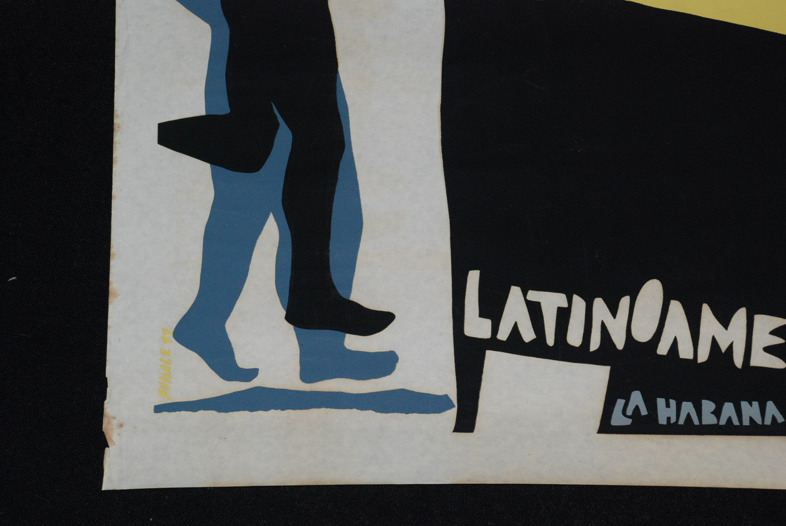 1979 Original Cuban Movie Poster.Plakat.Affiche.affisch"1st Cinema Festival"rare
