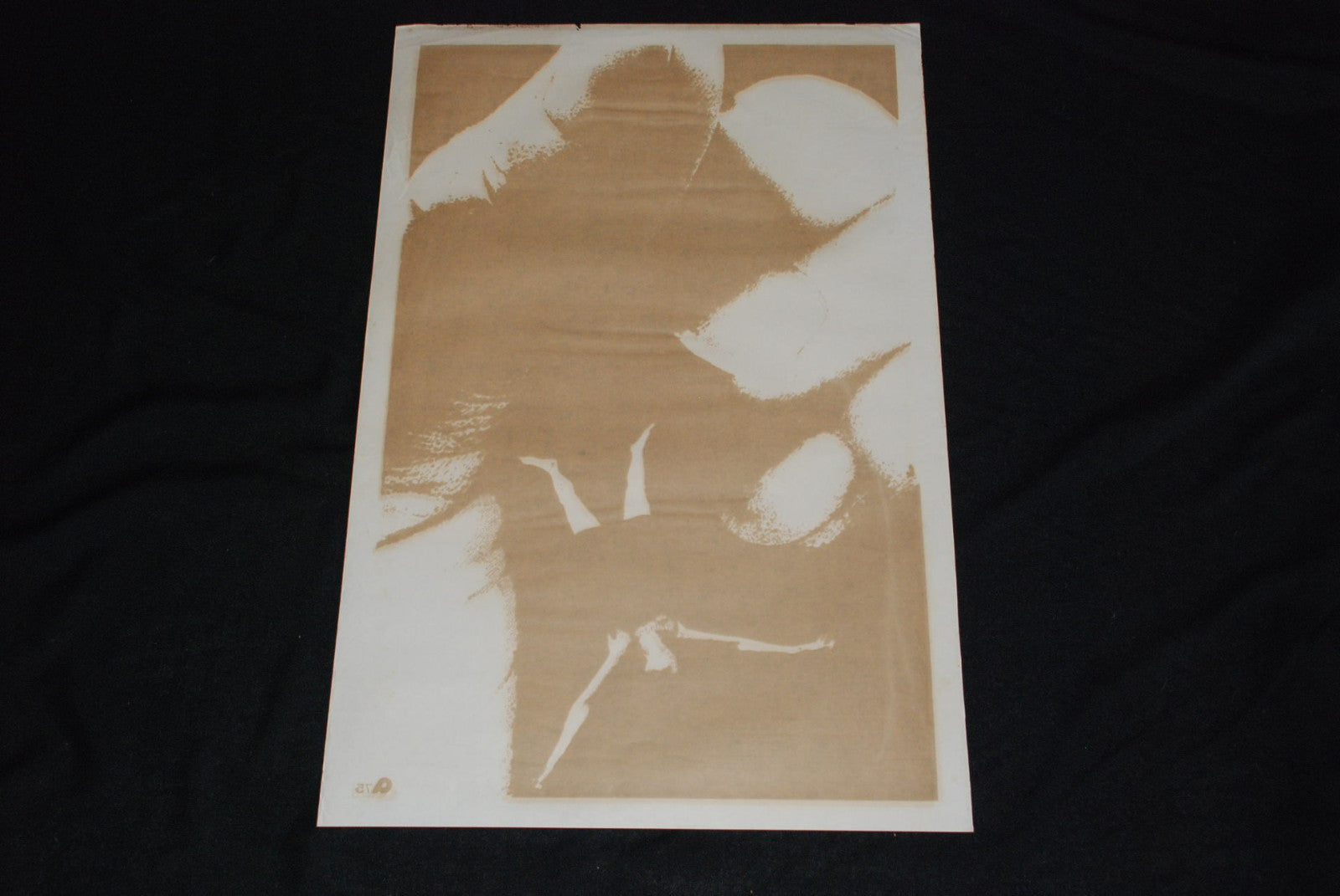 1975 Original Cuban Movie Poster"WUSA"American art film by Stuart Rosenberg