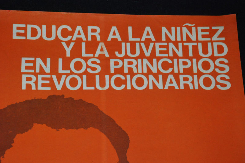 1984 Cuban Original Poster.Authentic Genuine Jose Marti Cuba History.Revolution.