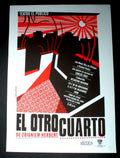 Original Cuban SILKSCREEN Poster"EL OTRO CUARTO"Teatro Arte Escenicas.Signed art