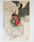 1971 Original Cuba Political Poster.Cold War Graphic Propaganda.Nixon Vietnam