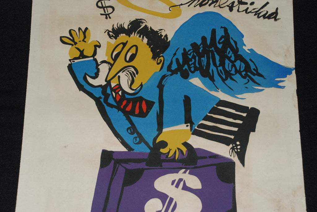 1966 Original Cuban Movie Poster.Plakat.Affiche.affisch"Million and Half"Money