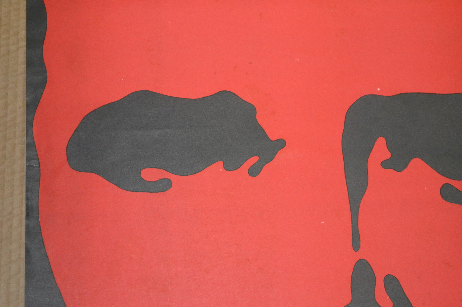 1976 Cuban Original Political Poster.Abel Santamaria.Castro Revolution History.