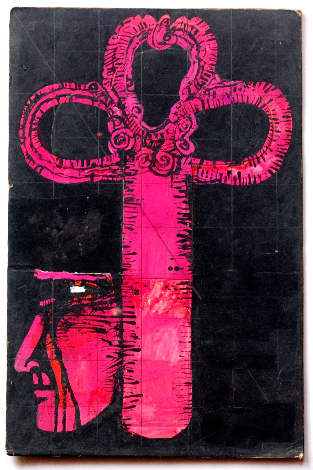 1972 Original Cuban Movie Poster MOCKUP. The Key. La LLave.Unique Art Piece!