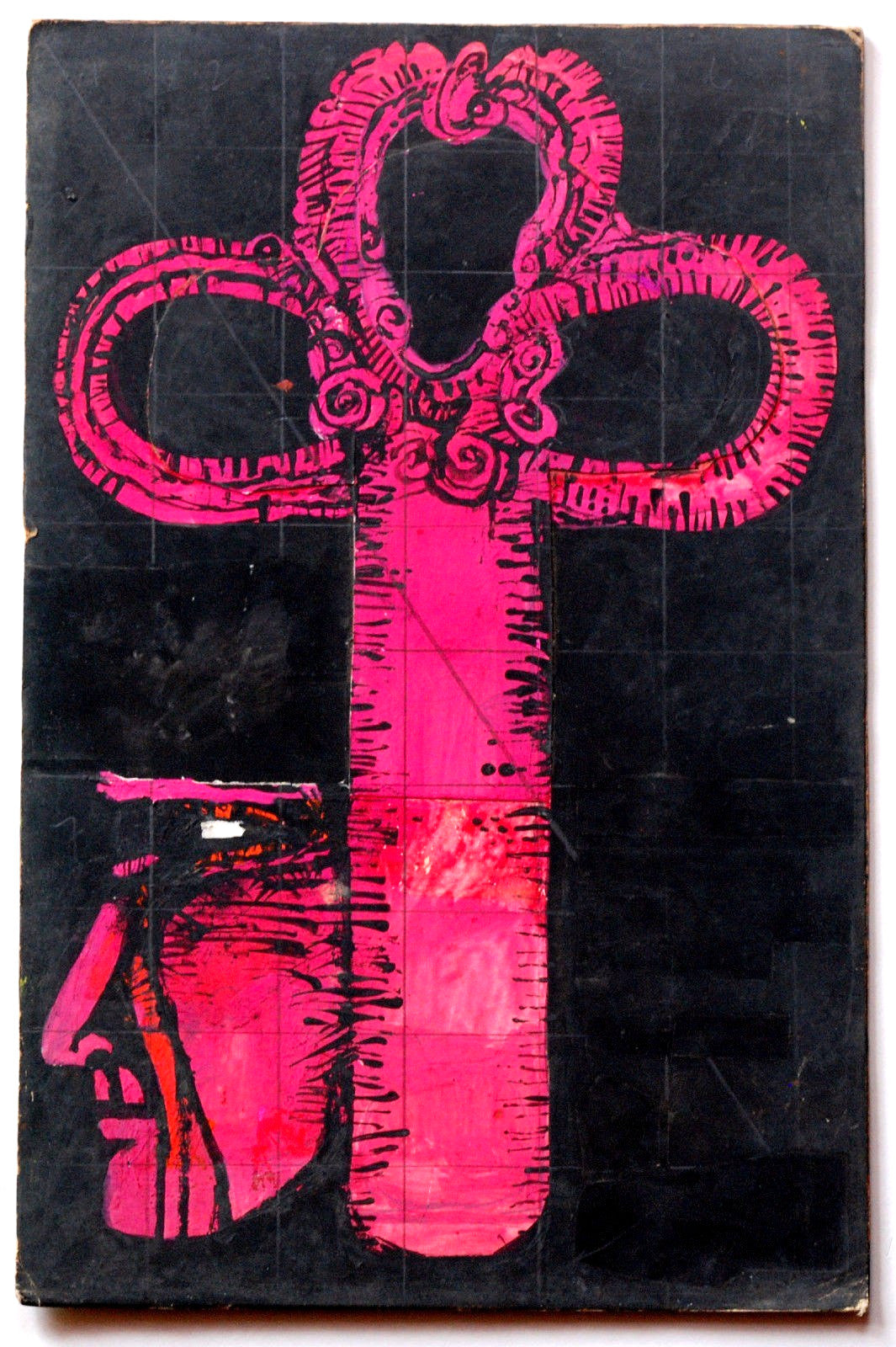 1972 Original Cuban Movie Poster MOCKUP. The Key. La LLave.Unique Art Piece!