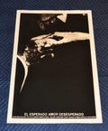 1977 Original Cuban Silkscreen Movie Poster.Esperado amor desesperado.Mexican.