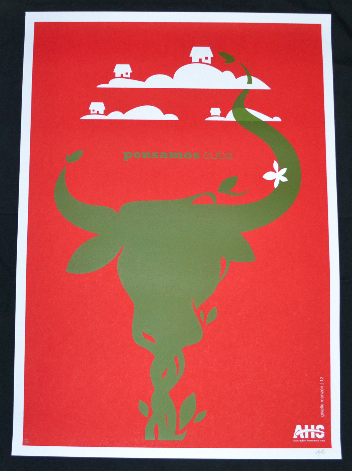10 Original Cuban Posters"PENSANDO CUBA PORTFOLIO"Only 40 made.SIGNED!Very rare!