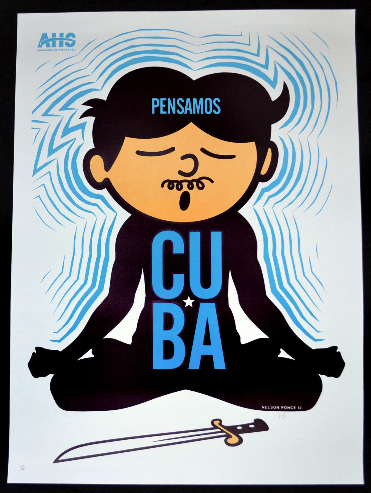 10 Original Cuban Posters"PENSANDO CUBA PORTFOLIO"Only 40 made.SIGNED!Very rare!