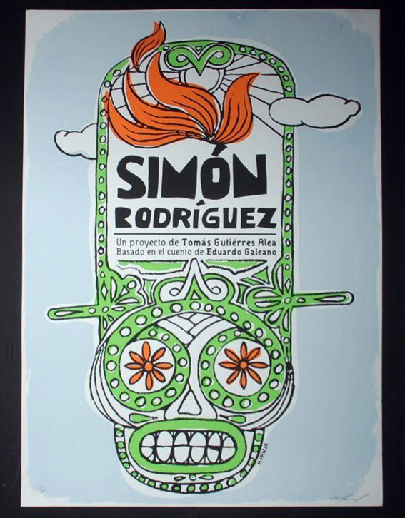 TEN Original Cuban Movie Posters"GUTIERREZ ALEA PORTFOLIO"Only 27 made.SIGNED!