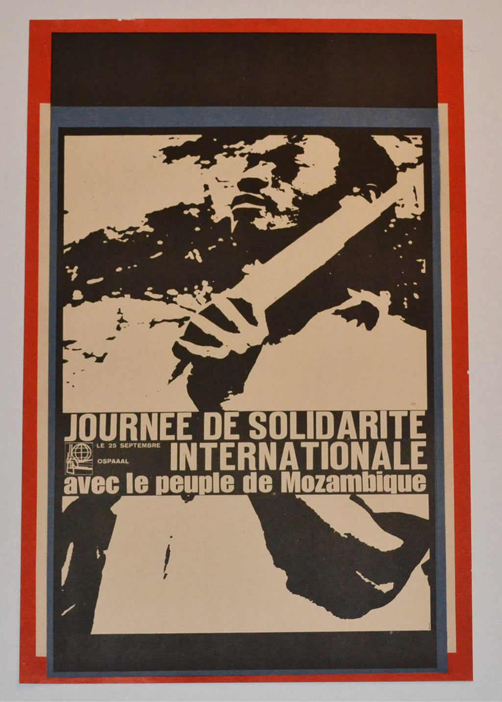 1967 Original Cuba Political Poster.Cold War Graphic art.Africa Colonial.Rare!!!