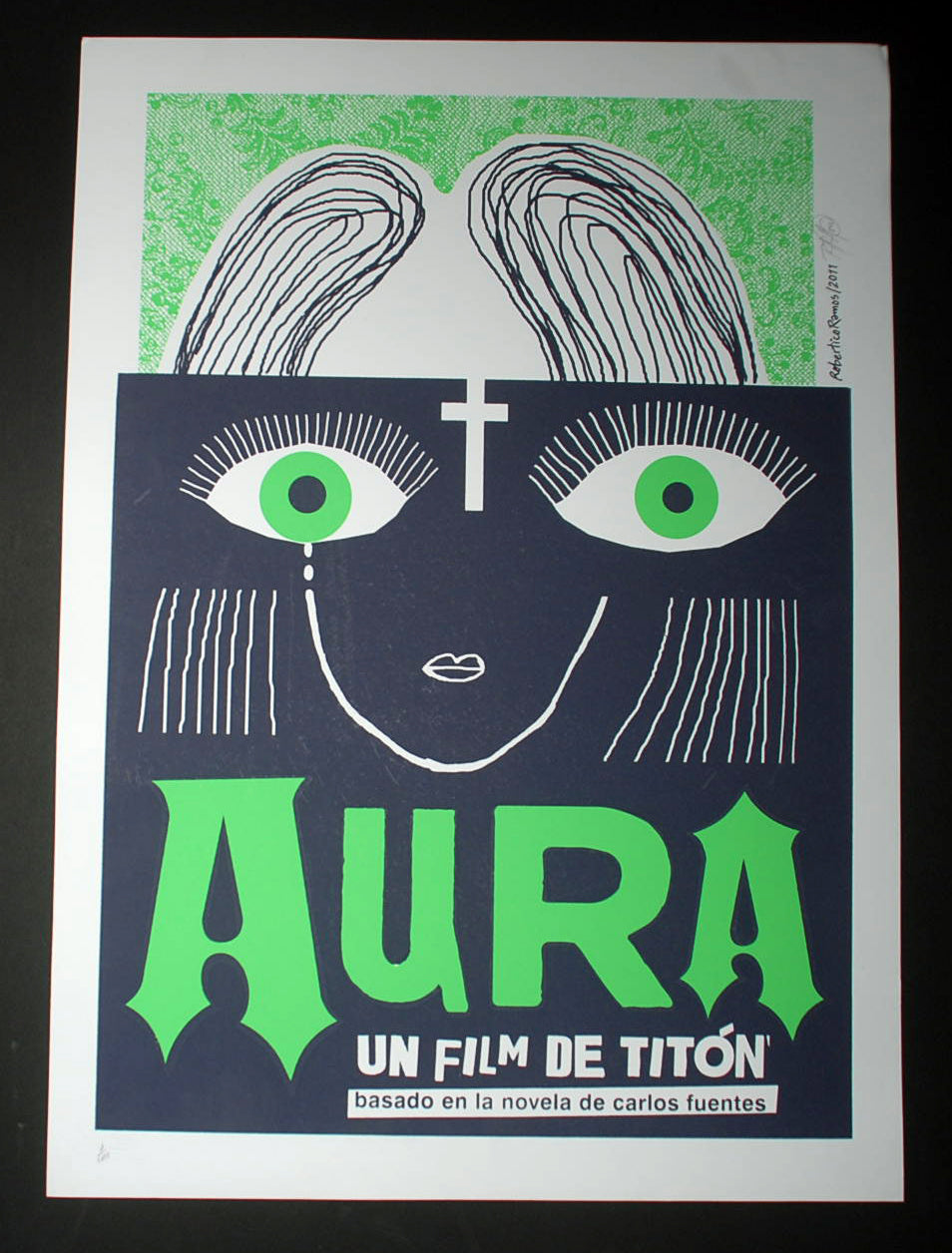 TEN Original Cuban Movie Posters"GUTIERREZ ALEA PORTFOLIO"Only 27 made.SIGNED!