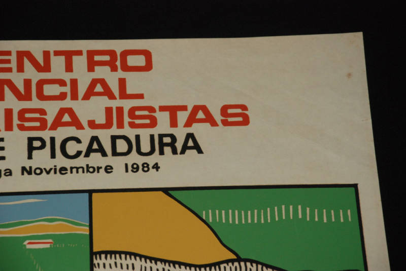 1984 Cuban Original Poster.Plakat.Affiche.affisch.Landscapers.Valle Picadura.
