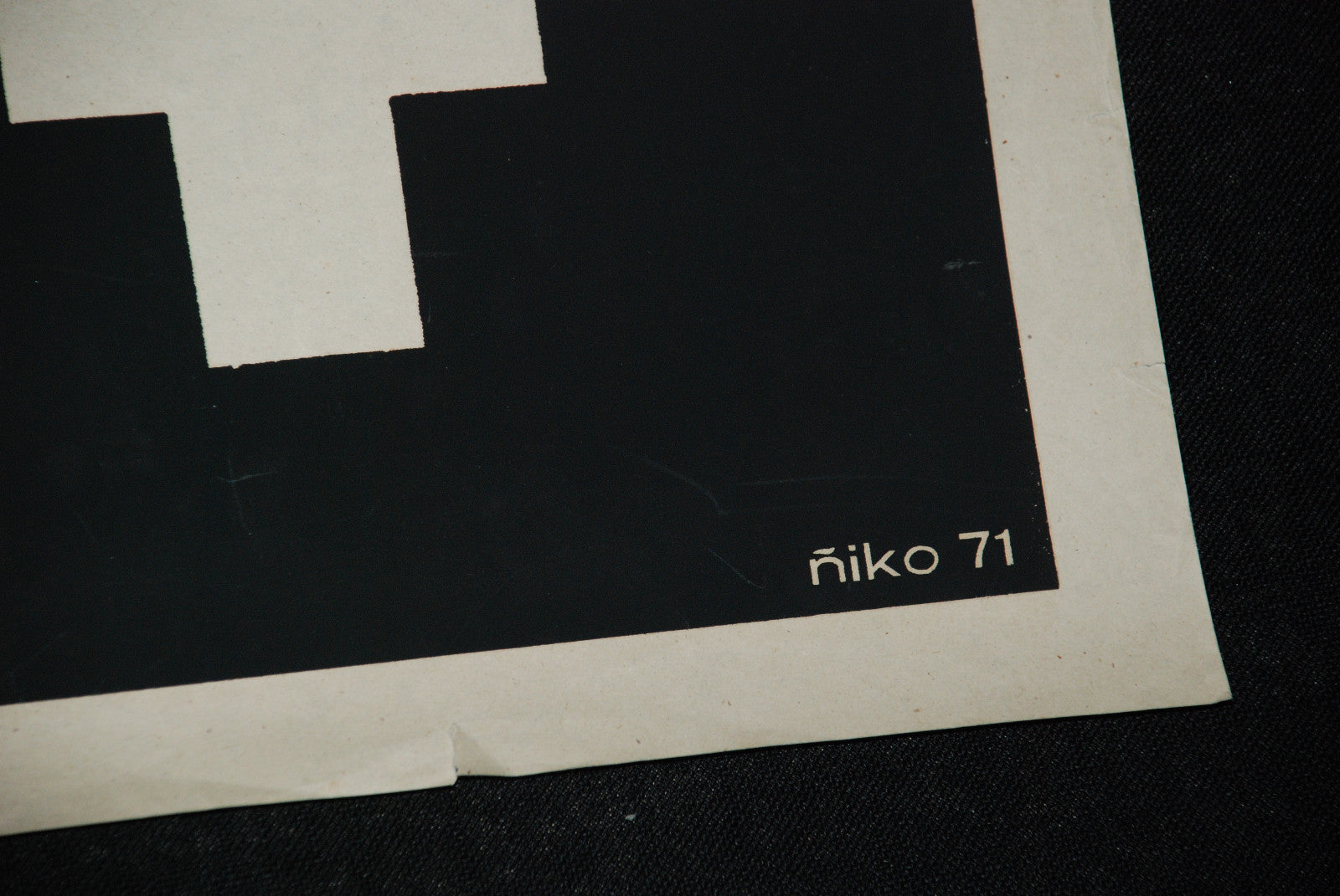 1971 Cuban Original Movie Poster.Plakat.Affiche.affisch.JAPAN film.Umezo art