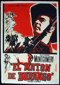 1955 Cuba Movie Poster by Eladio Rivadulla.MATON de Durango.Mexico film art.RARE