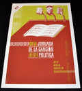 Original Cuban Movie Poster"Political Songs art"Limited edition.Afiche.Cartel
