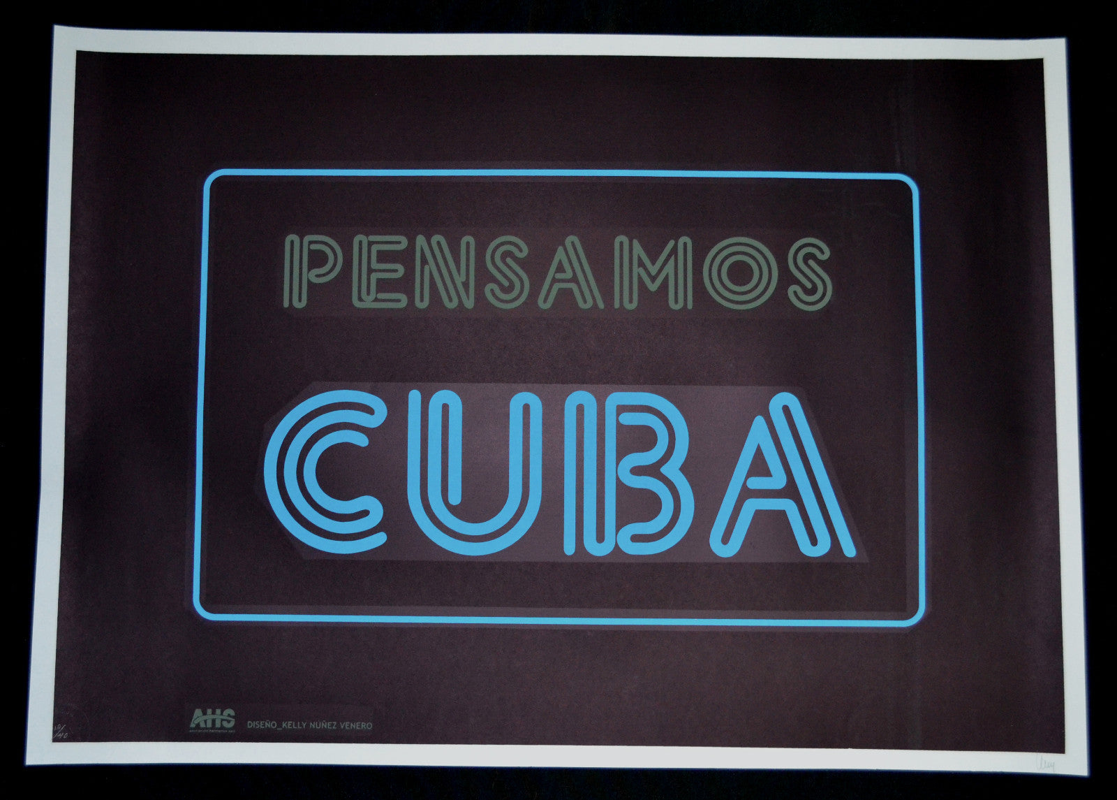 10 Original Cuban Posters"PENSANDO CUBA PORTFOLIO"Only 40 made.SIGNED!Very rare!