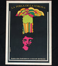 1973 Original Cuban Movie Poster"Pearl of Crown"Polish.Kazimierz Kutz art film