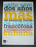 Original Cuban SILKSCREEN Poster"French Culture"Alianza Francesa.SIGNED Art