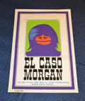 1967 Original Cuban Silkscreen Movie Poster.Caso Morgan.British film.Karel Reisz