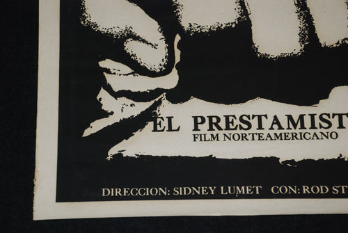 1971 Original Cuban Movie Poster"Pawnbroker"American art film by Sidney Lumet
