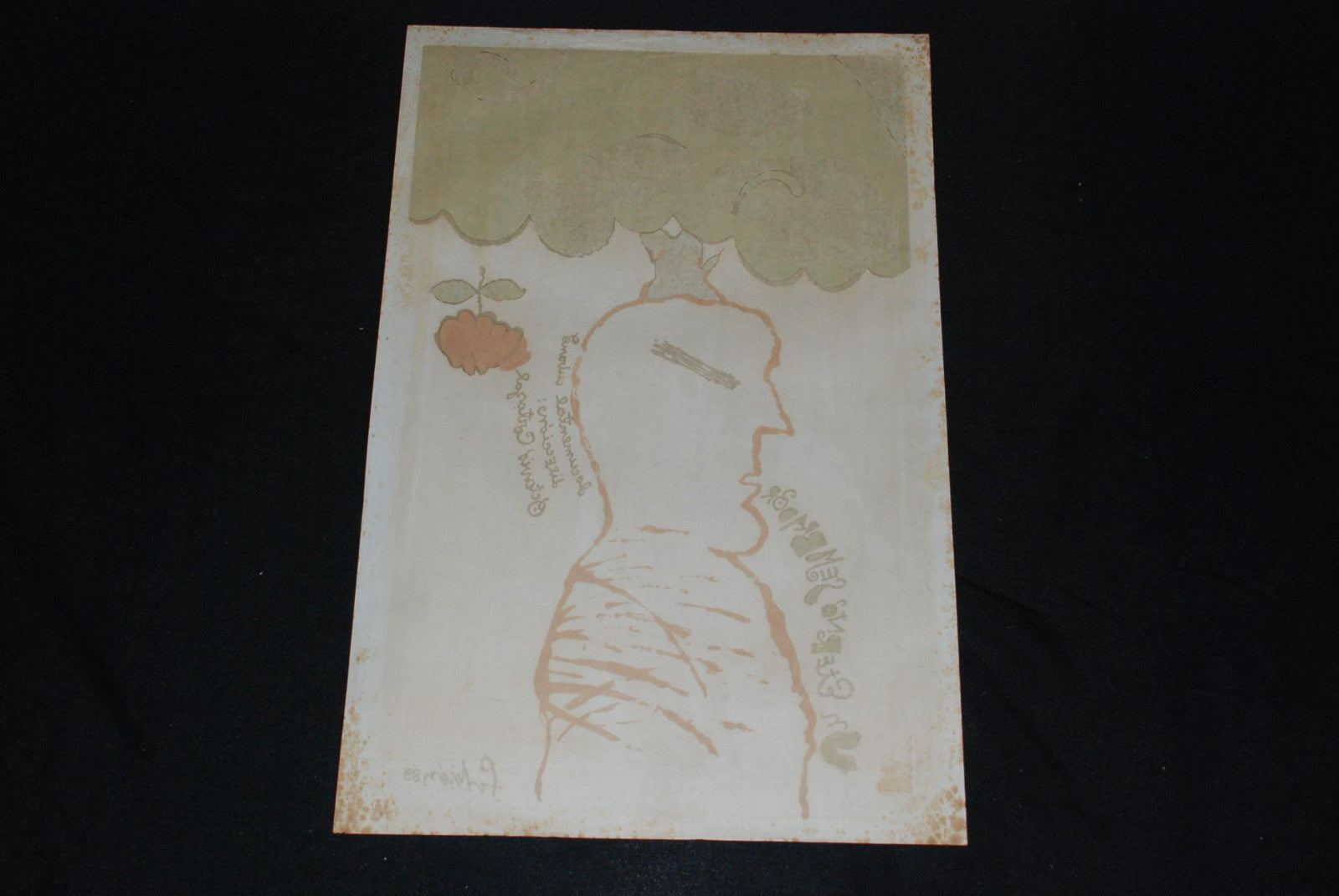 1988 Original Cuban Movie Poster.Plakat.Affiche.affisch"Eterno Sembrador"Art