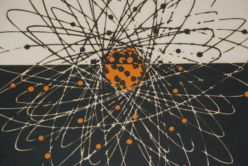 1976 Original Cuban Movie Poster"Crystal Structure"Handmade Silkscreen Art