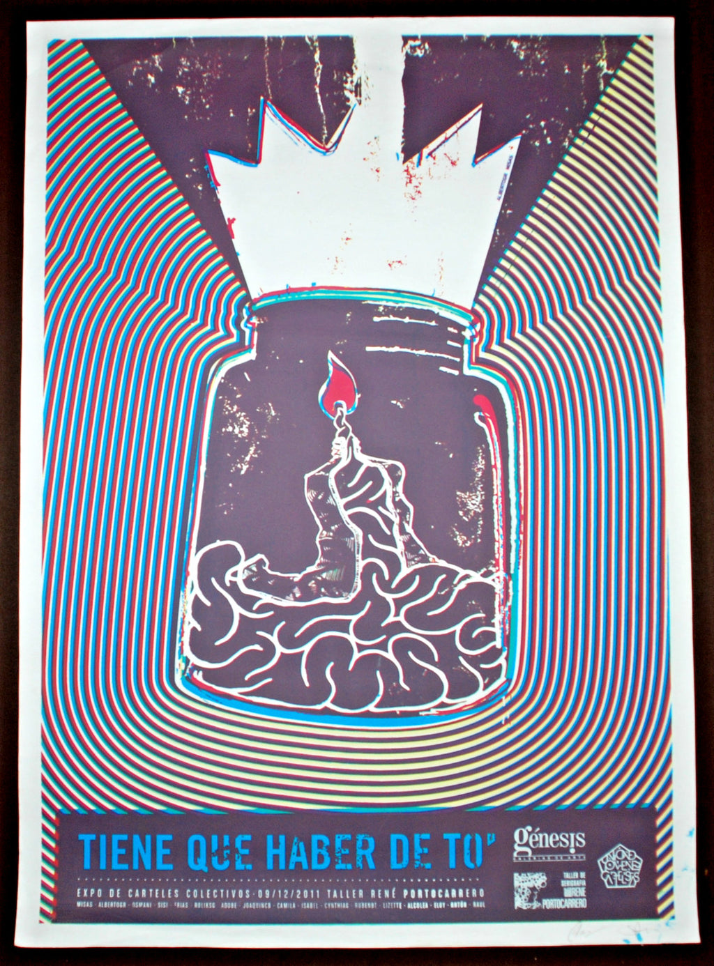 Original Cuban Movie Poster"TIENE QUE HABER DE TO"EXHIBIT.Only Few Made.Signed