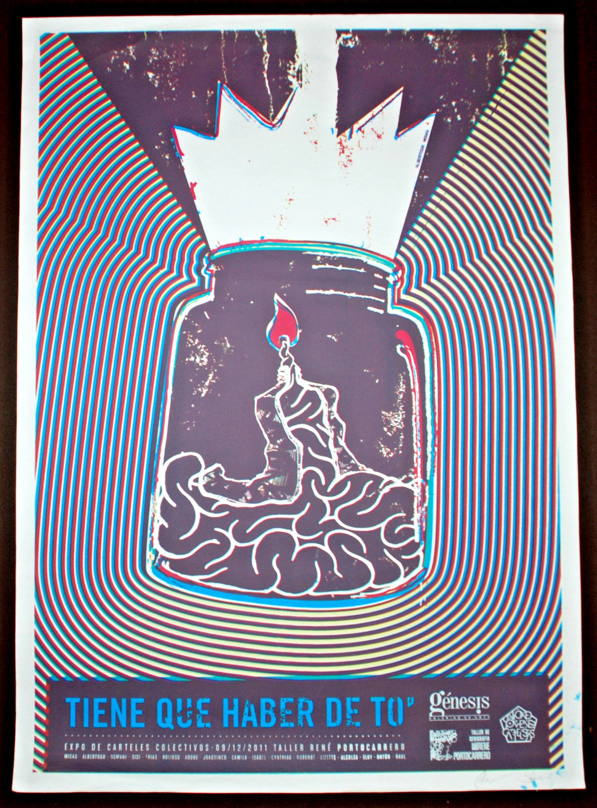 Original Cuban Movie Poster"TIENE QUE HABER DE TO"EXHIBIT.Only Few Made.Signed