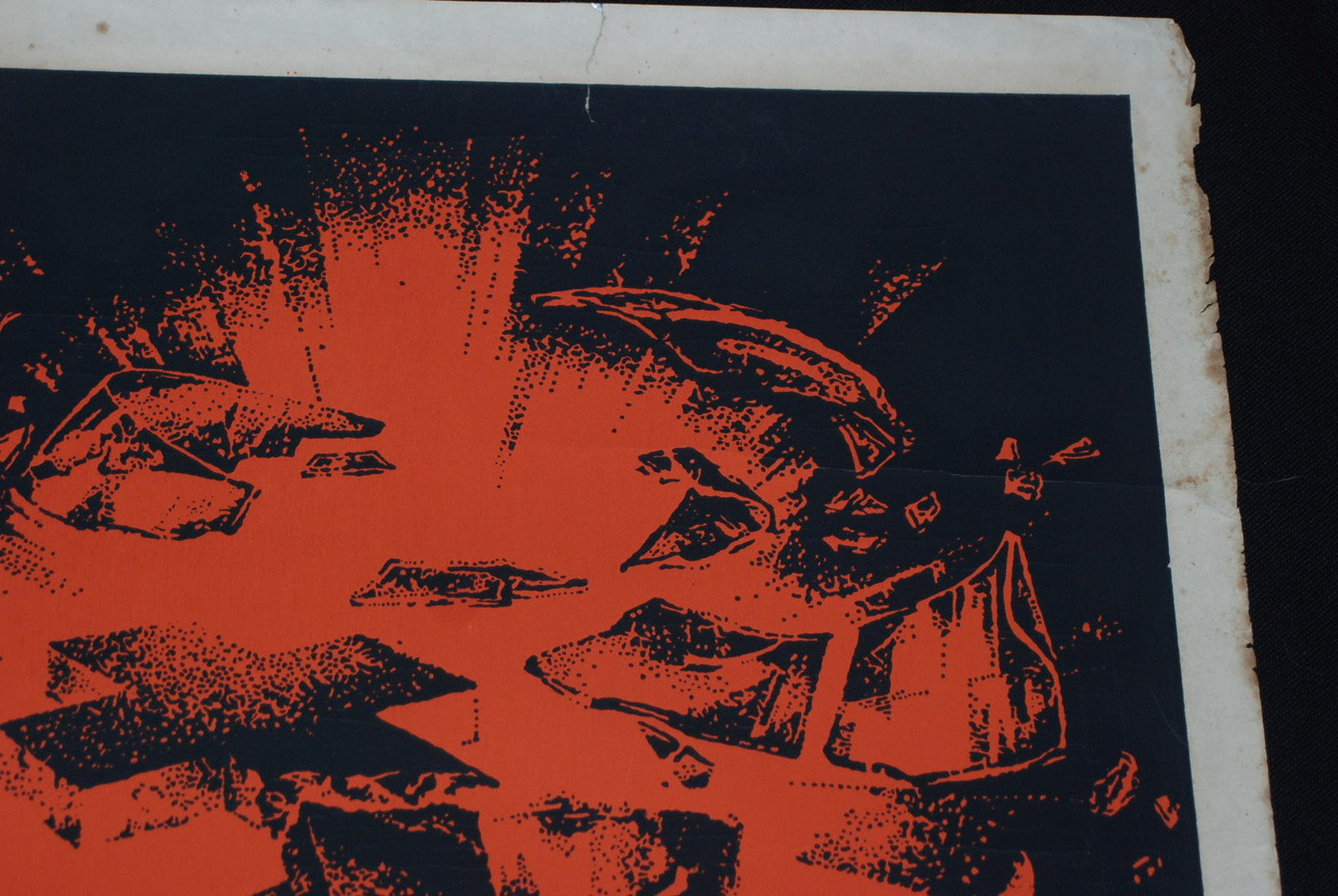 1971 Original Cuban Silkscreen Poster DIAS DE AGUA.DAYS OF WATER.Church art