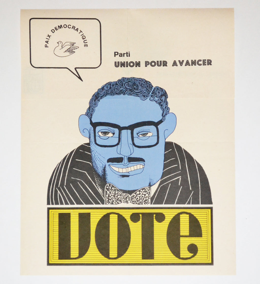 1968 Cuban Political Poster.Plakat.President LB.Johnson Road to Treason Origami.