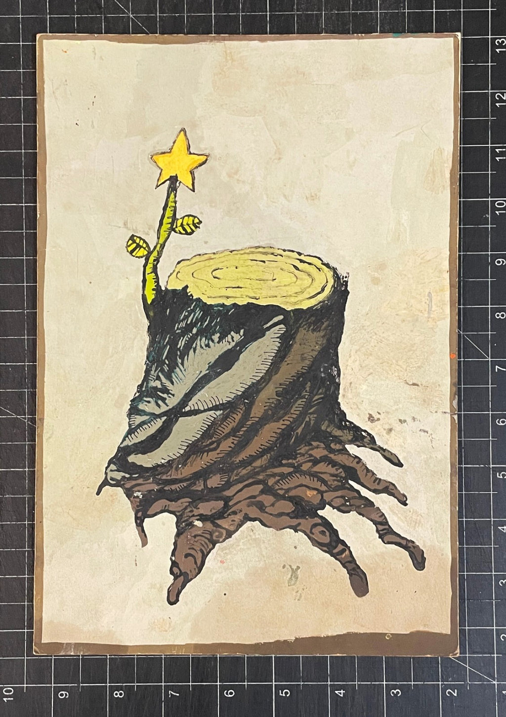 1985 Mi Hijo el CHE Original Poster and artist Mockup.Unique Collector's art