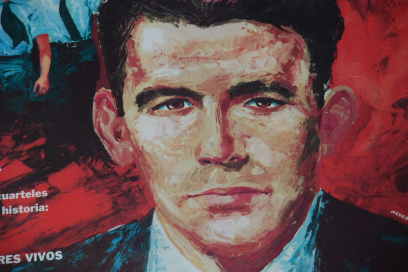 Cuban Original Poster.Genuine.Abel Santamaria.Rene Mederos art.arte.History
