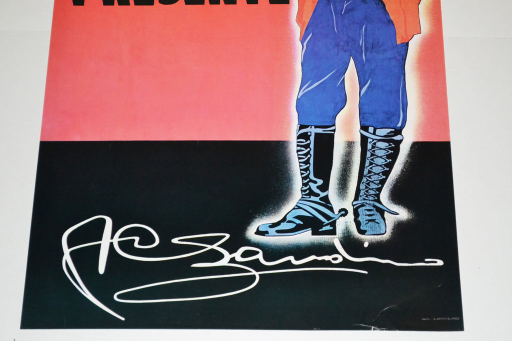 1985 Original Cuba Political Poster.Cold War Graphics.Nicaragua.Sandino.History.