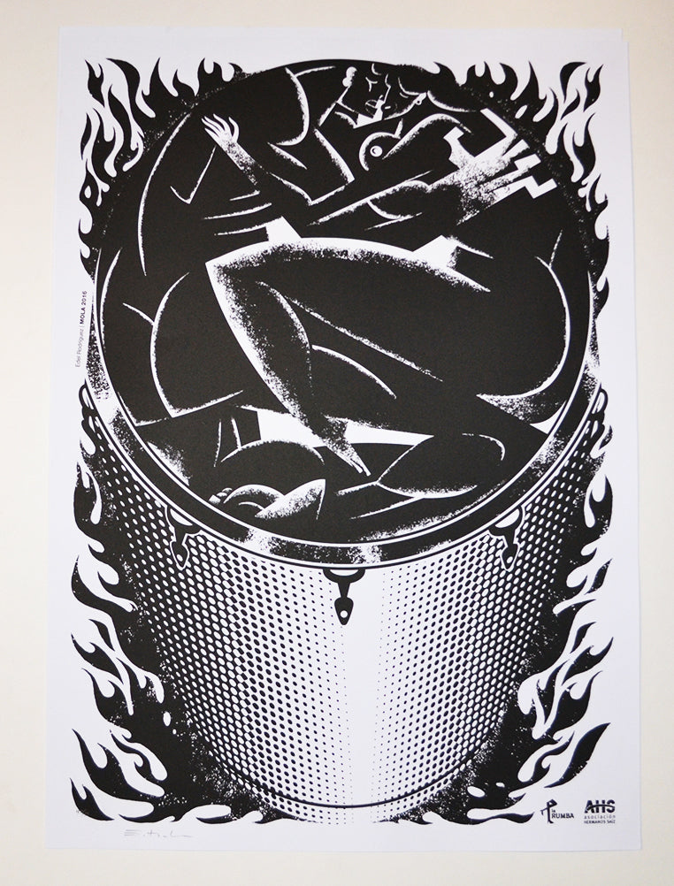 Ten Cuban Serigraphs Posters.Dancers Art PORTFOLIO"La Rumba"Only 50 made.SIGNED!