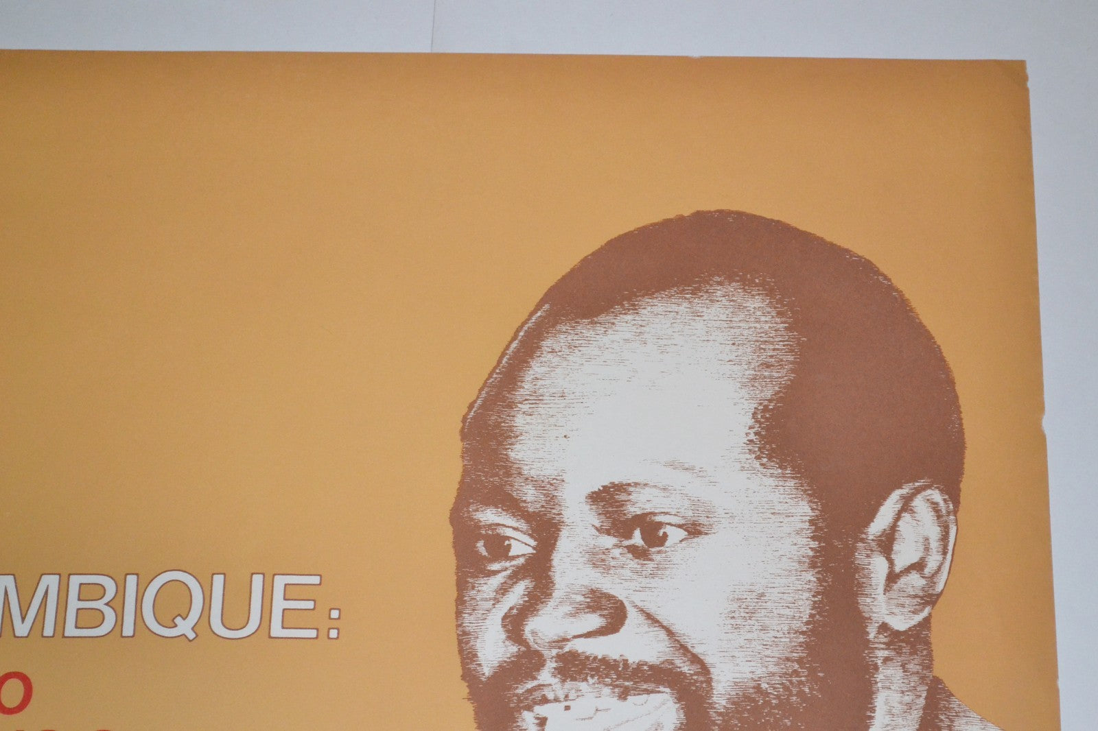 1978 Cuban Original Political Poster.MOZAMBIQUE.African.OSPAAAL art.