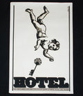 1973 Original Cuban Movie Poster"Hotel"Richard Quine American art film.Suicide.