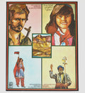 1983 Original Cuba Political Poster.Cold War Graphic art.Afghanistan revolution
