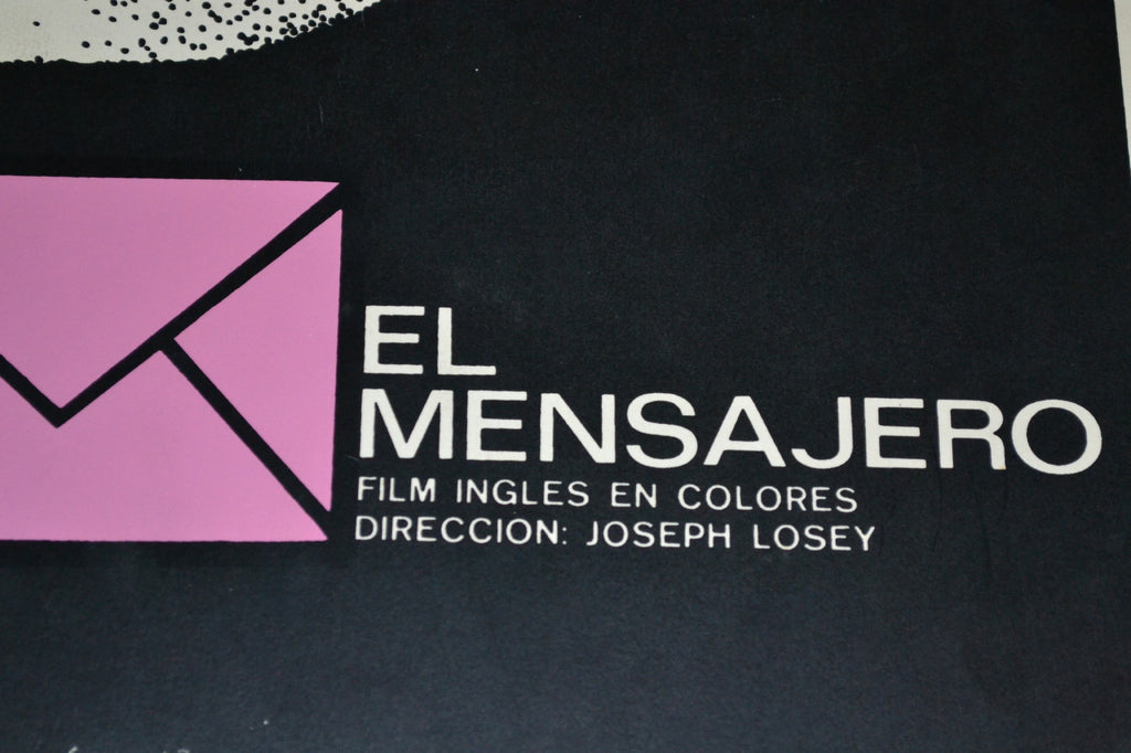 Cuban Serigraph Movie Poster.Azcuy Exhibition Embossed seal.Messenger.Letterman