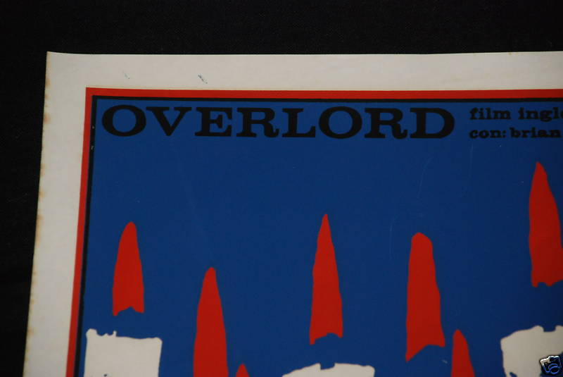 1977 Cuban Original Movie Poster.Plakat.Affiche.affisch.OVERLORD.British film.
