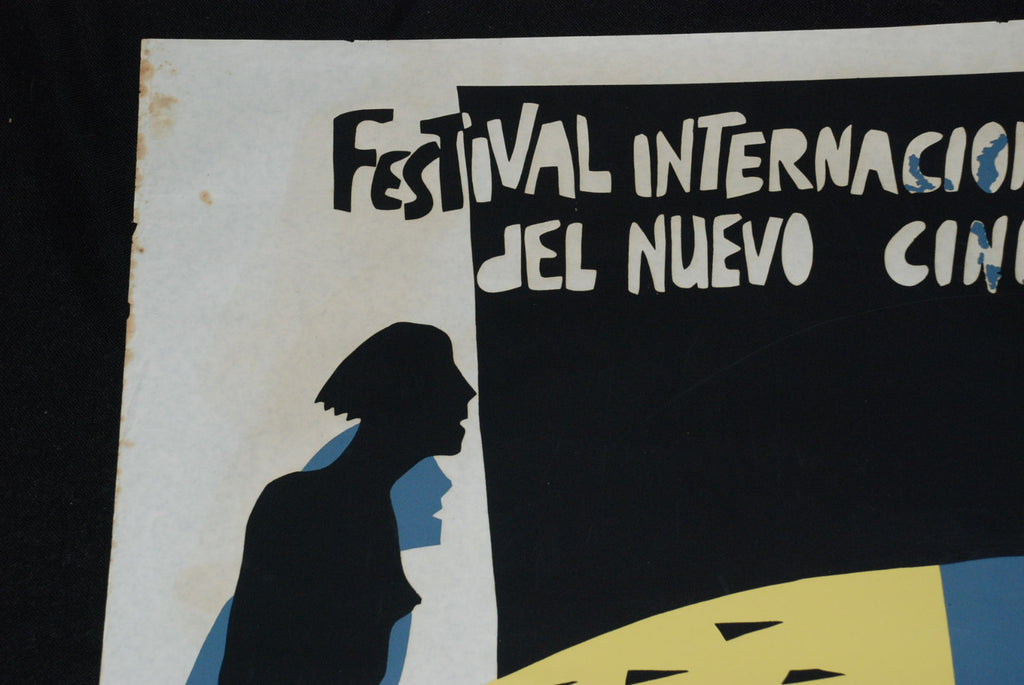 1979 Original Cuban Movie Poster.Plakat.Affiche.affisch"1st Cinema Festival"rare