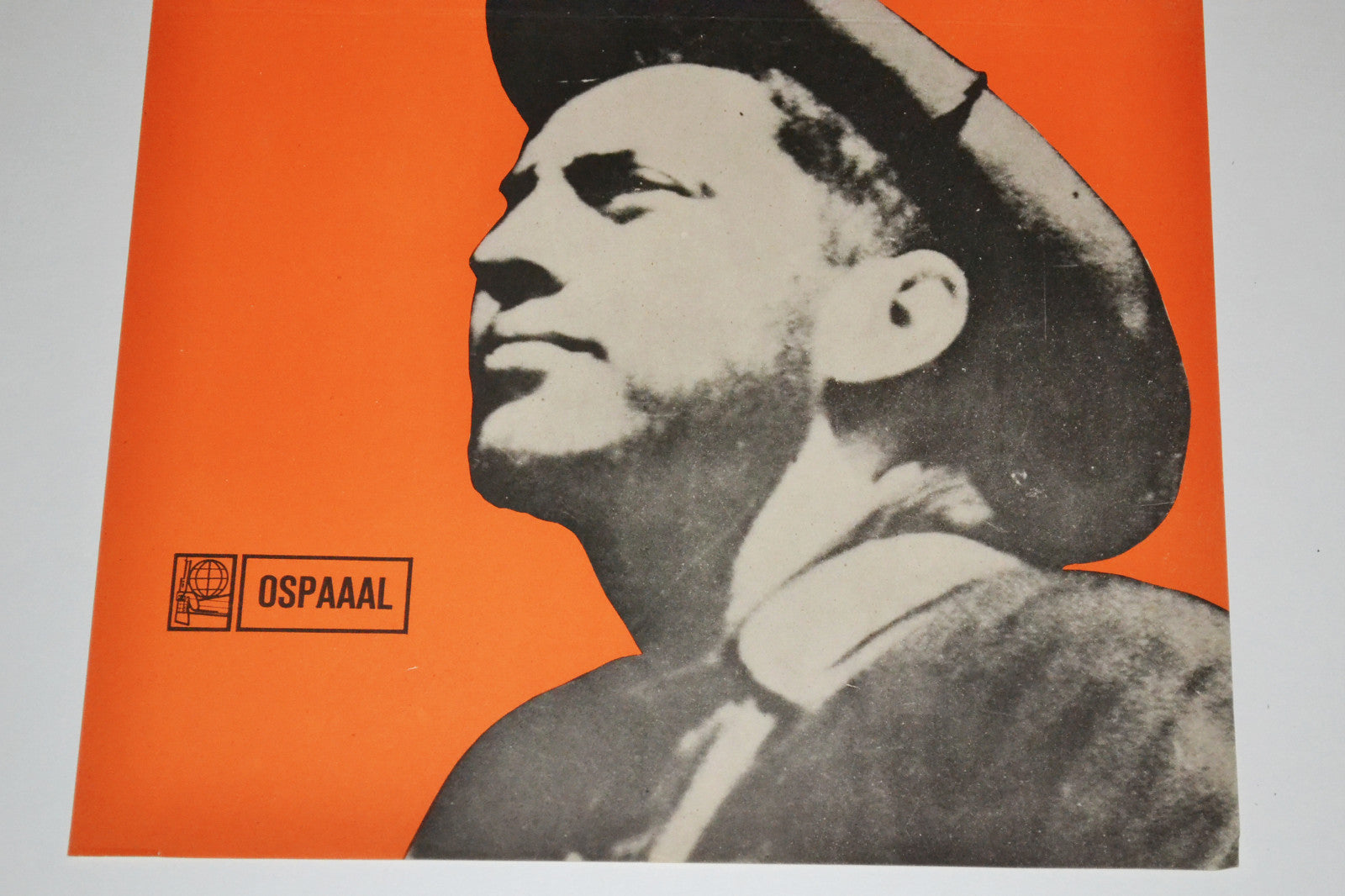 1967 Original Cuba Political Poster.Cold War Graphic art.Marche de Geants.French