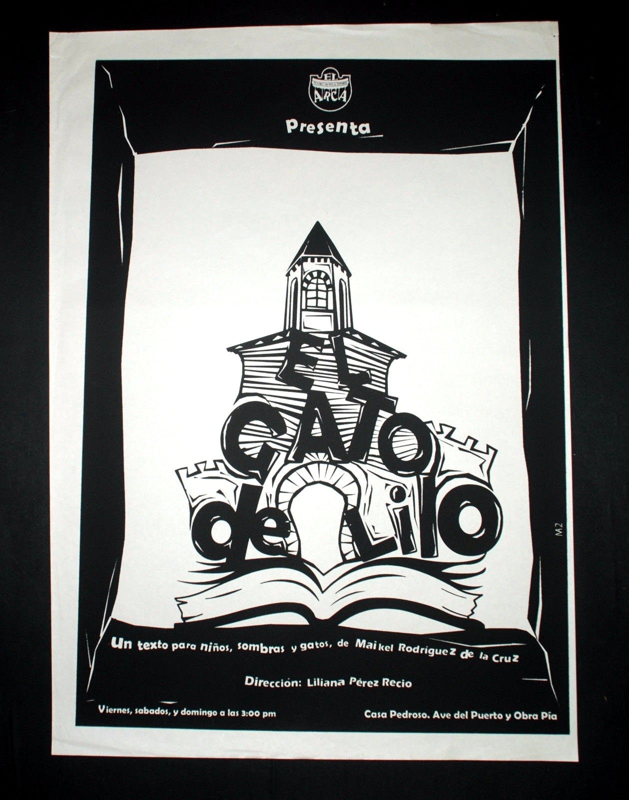 Original Cuban Movie Poster"El GATO DE LILO.CAT"Children Theater.Only Few Made